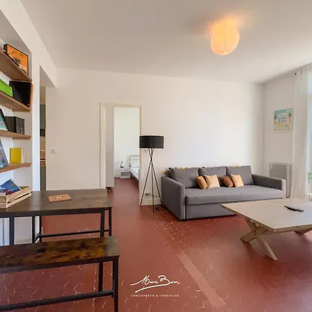Le Soleiado à 350m Des Plages - 6 Couchages - Wifi - 2 Bureaux Tolone
