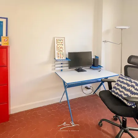 Le Soleiado à 350m Des Plages - 6 Couchages - Wifi - 2 Bureaux Appartamento Tolone